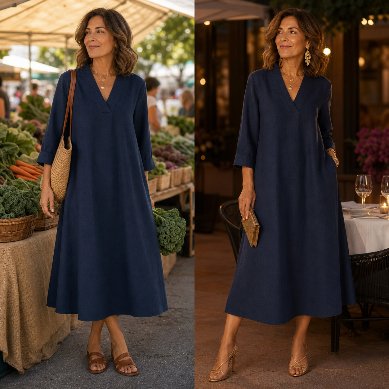 Barbara Della Valle™ Prodyšné letní šaty pro bezstarostný styl