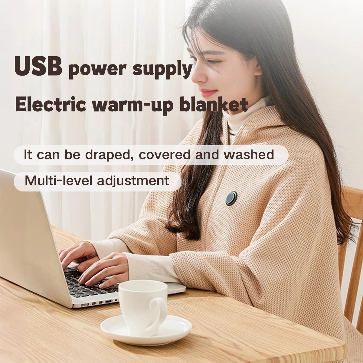 WarmLux™ Přenosná vyhřívaná deka
