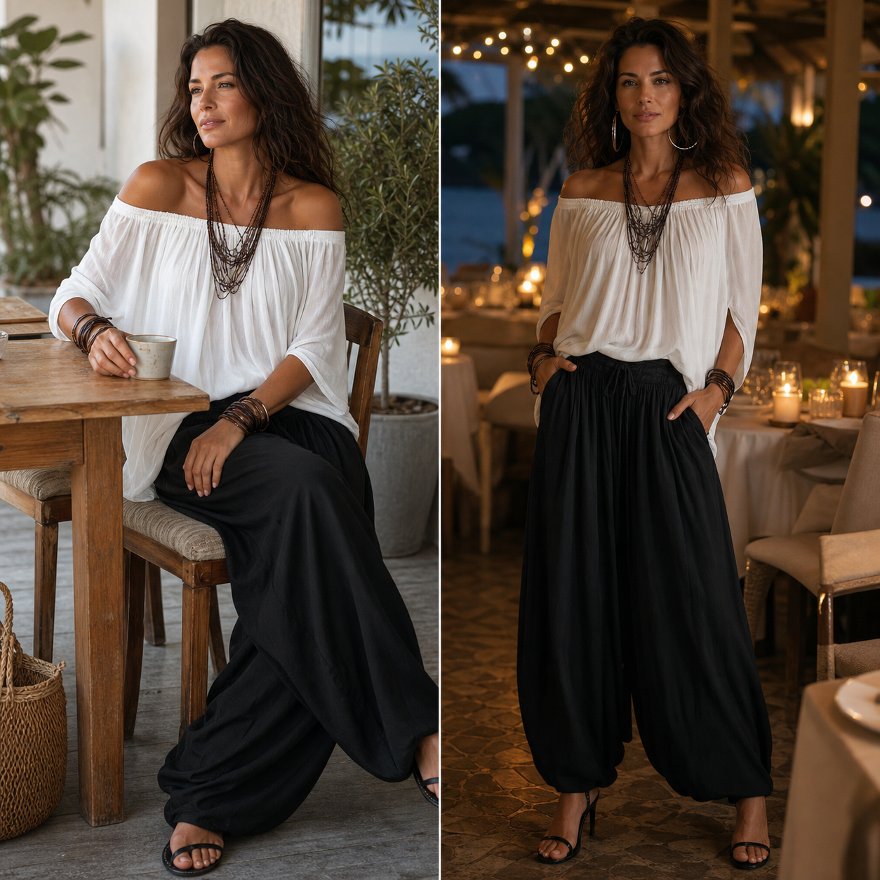 Camilla Ulivelli™ Elegantní set se spadlými rameny