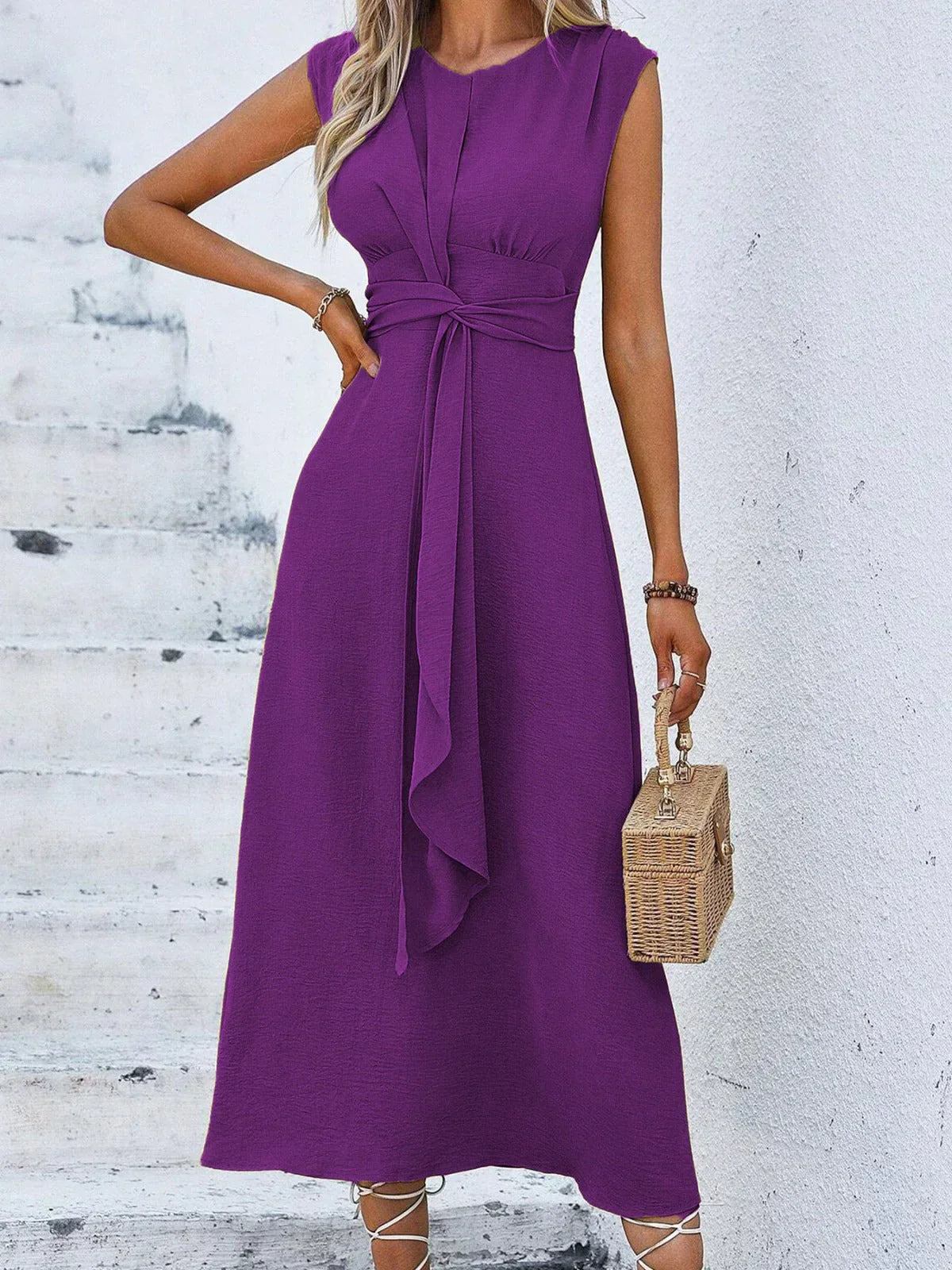 Egle Pizzichini™ Elegantní drapované šaty pro bezstarostný styl