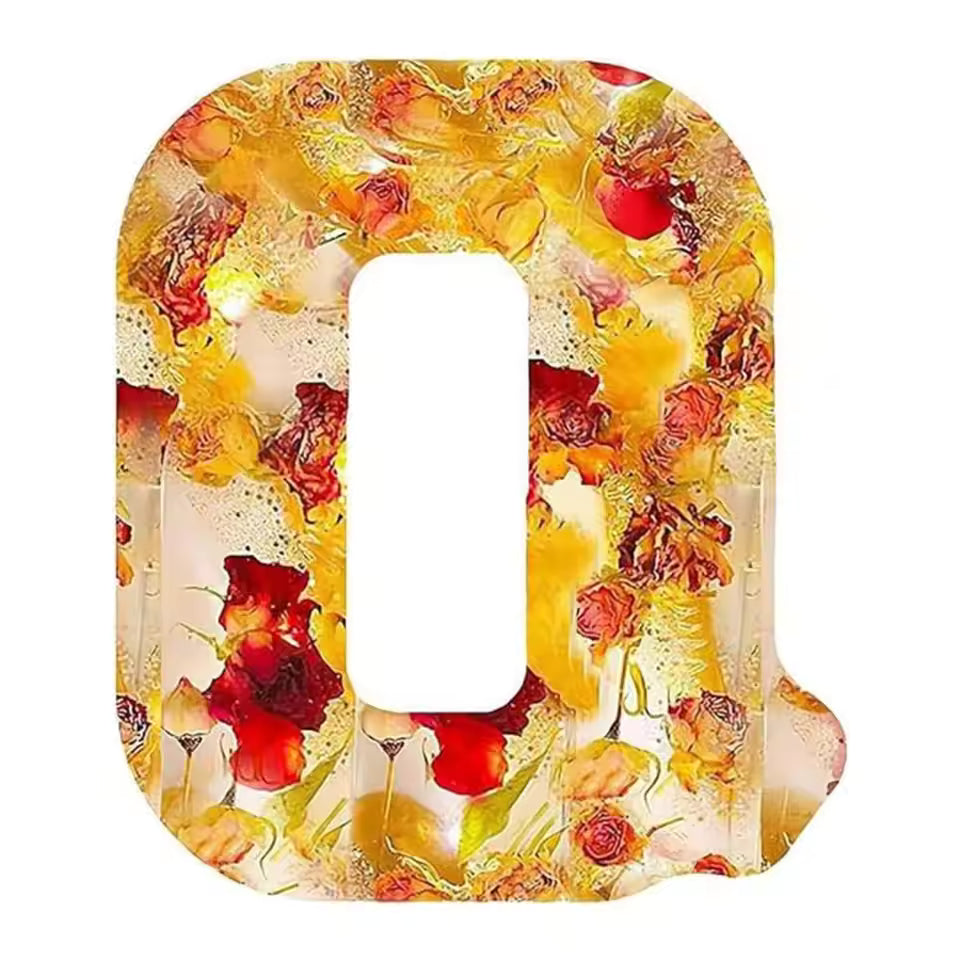 FloraLume™ Květinová pryskyřicová lampička