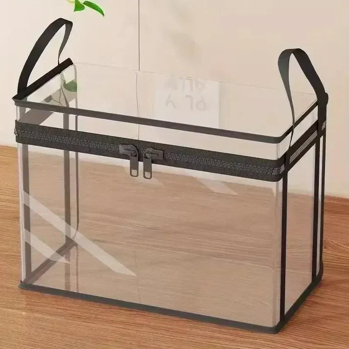 HomeVault™ Skládací průhledný úložný vak pro přehledně uspořádané skříně