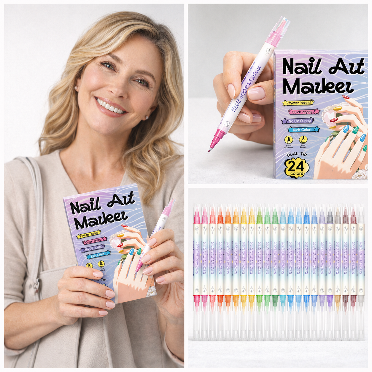 NailScribe Pro™ Fix s jemným hrotem na nail art
