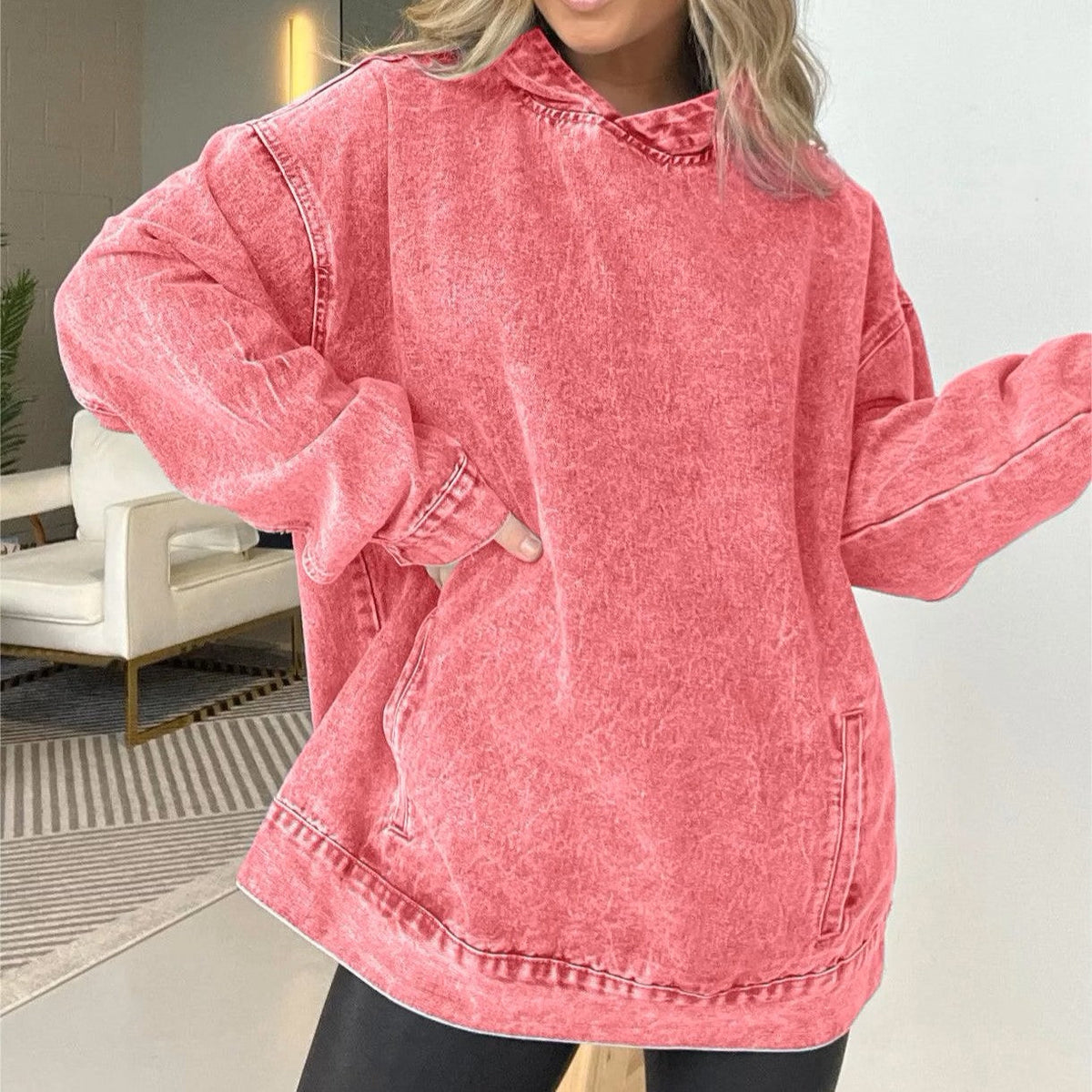 Natalina Secchi™ Útulná mikina s kapucí pro bezstarostný podzimní styl