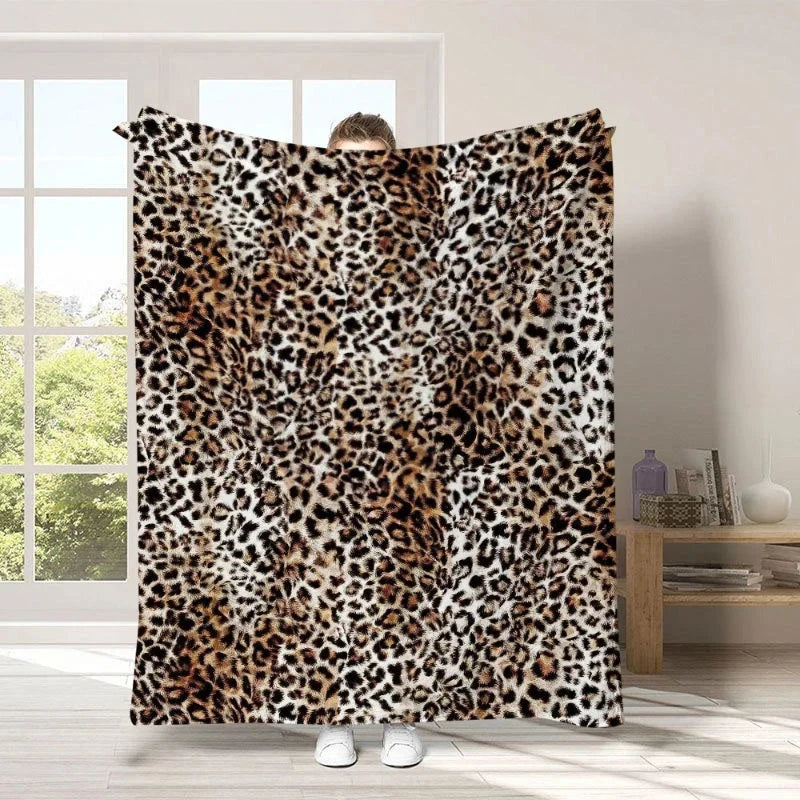 Plushara™ Měkká leopardí deka pro stylový komfort