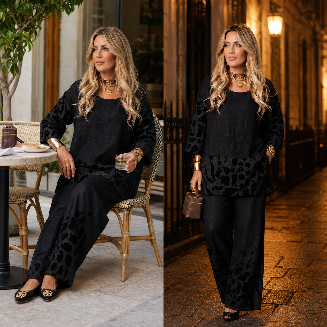 Tania Vassalli™ Elegantní leopardí kostým pro zvláštní příležitosti