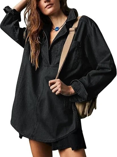 Agata Zerbo™ Stylová denim košile