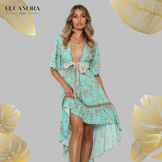 Alba Pirozzi™ Boho Stylové Šaty