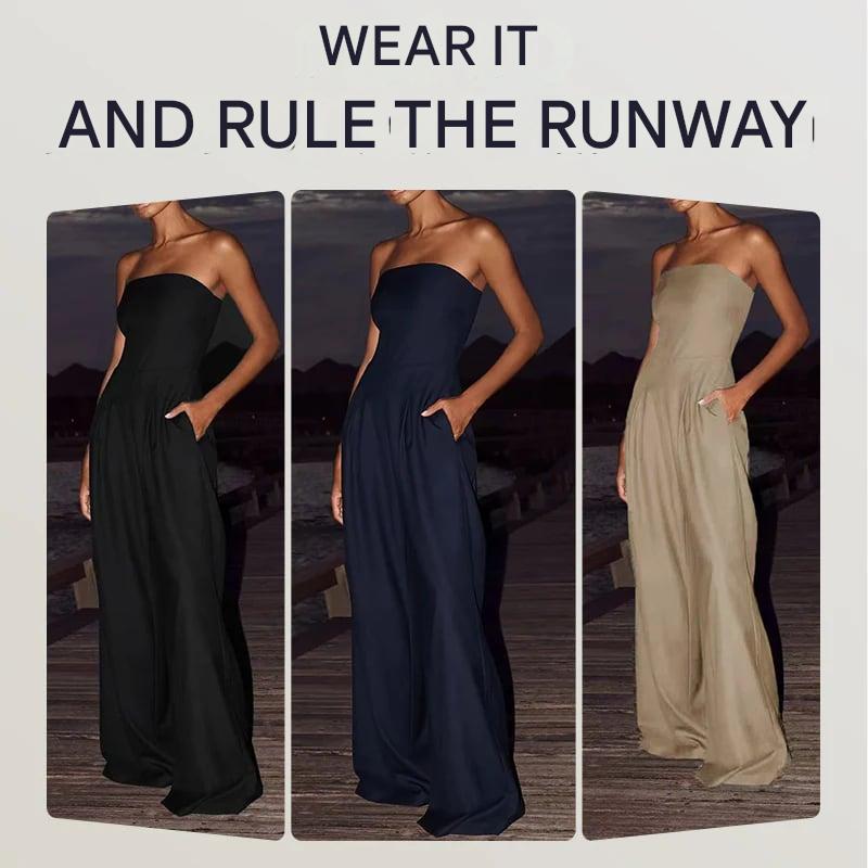 Albina Pompa™ Elegantní overal bez ramínek