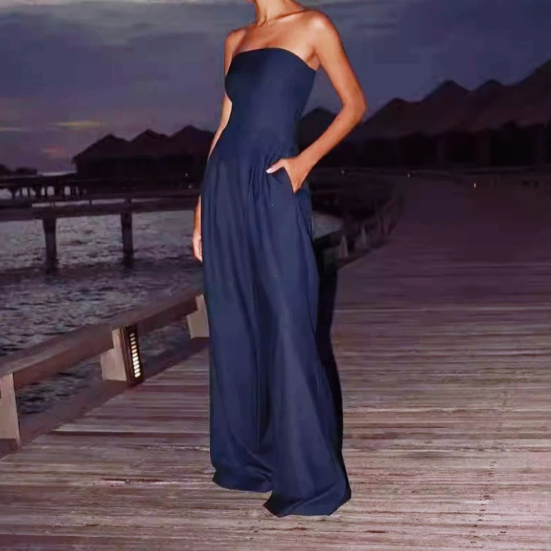 Albina Pompa™ Elegantní overal bez ramínek