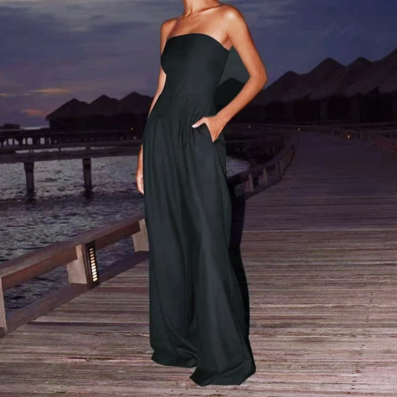 Albina Pompa™ Elegantní overal bez ramínek