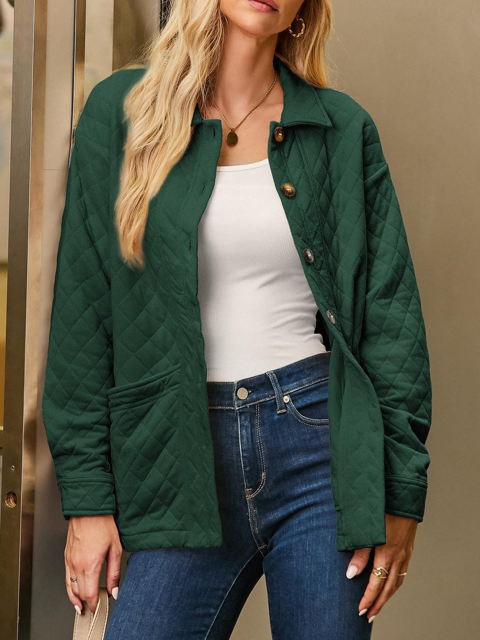 Ambra Asta™ Dámská ležérní prošívaná bunda