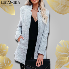 Ambra Ruggero™ Elegantní sako s kapsami