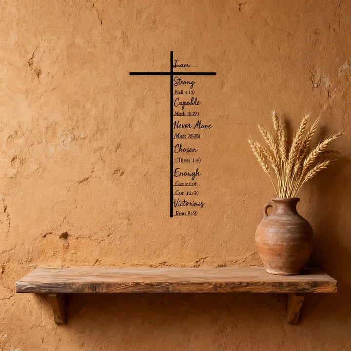 BlessHeart™ Elegantní kovová nástěnná dekorace