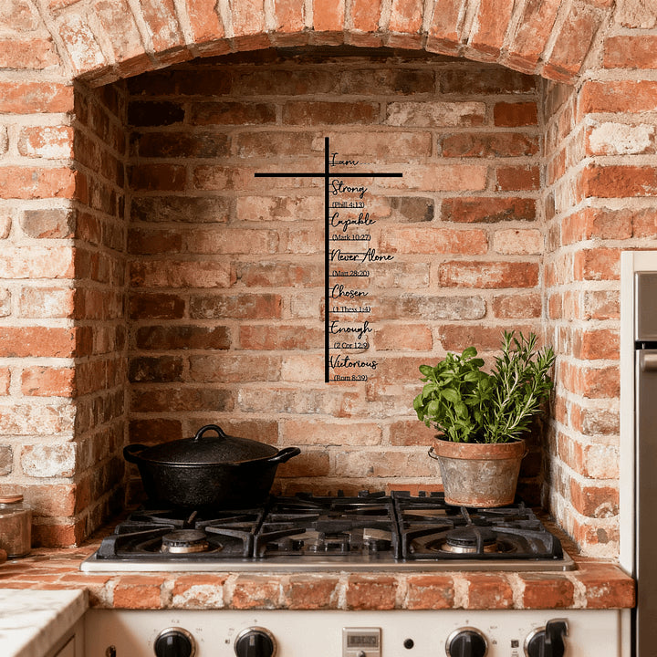 BlessHeart™ Elegantní kovová nástěnná dekorace