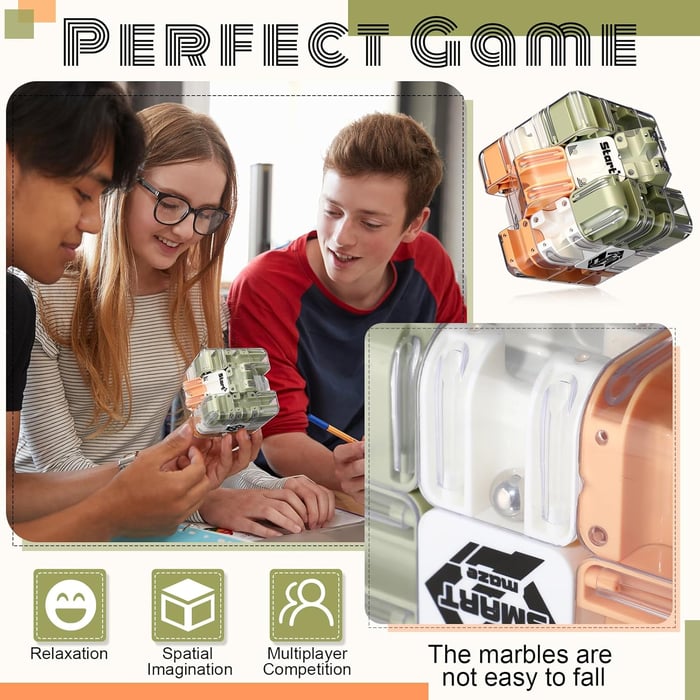 Brainora™ Zábavná 3D kostka s labyrintem