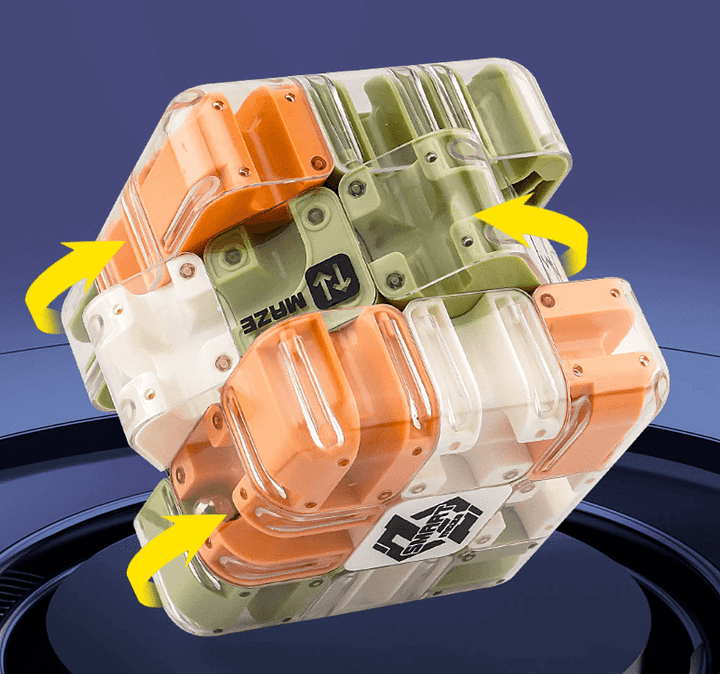 Brainora™ Zábavná 3D kostka s labyrintem