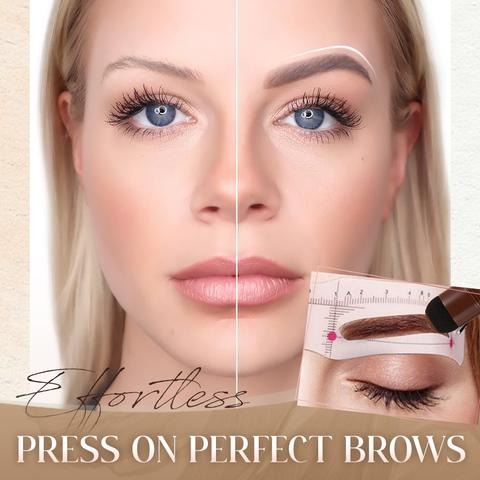 BrowStamp™ sada šablon a razítek pro precizní obočí