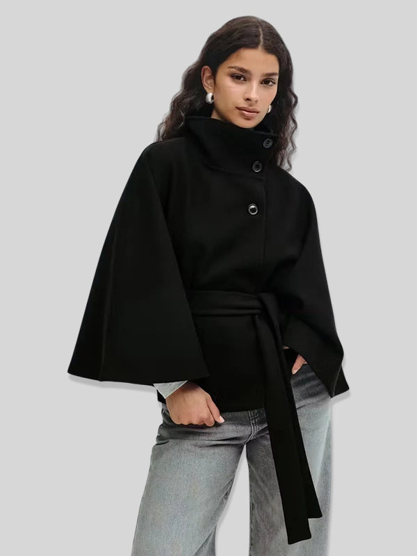 Carlotta Triano™ Volný kabát s páskem