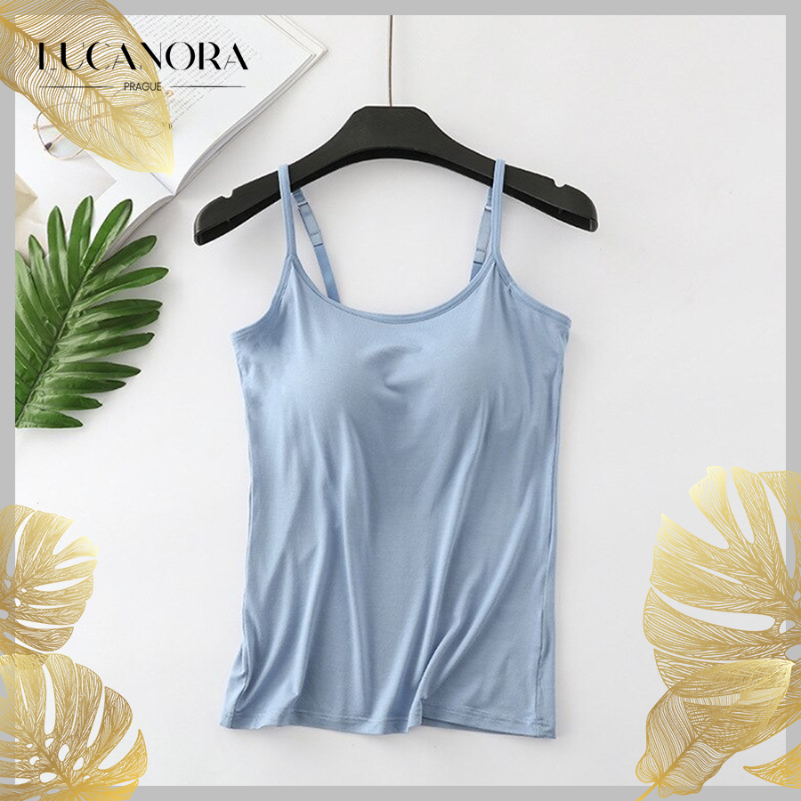 CasualChic™ tílko se zabudovanou podprsenkou