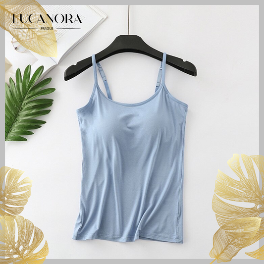 CasualChic™ tílko se zabudovanou podprsenkou