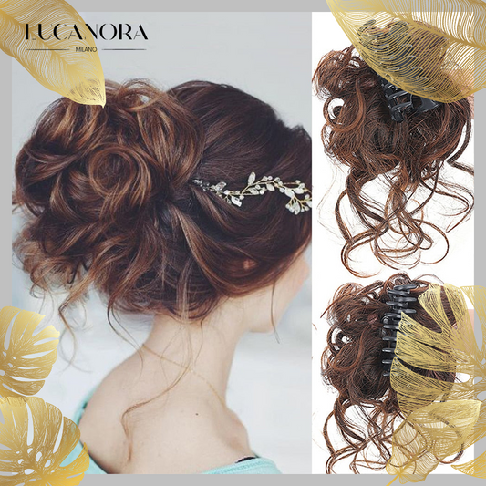 ChicChignon™ Uzlový příčesek s klipem