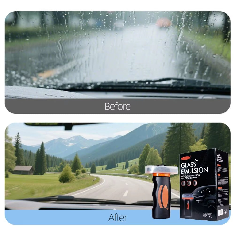 ClearShield Pro™ Odstraňovač olejového filmu pro křišťálově čisté sklo