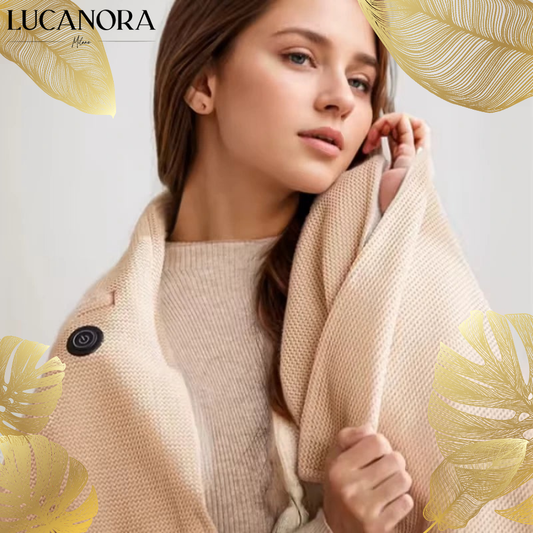 ComfyShawl™ Přenosné vyhřívané pončo