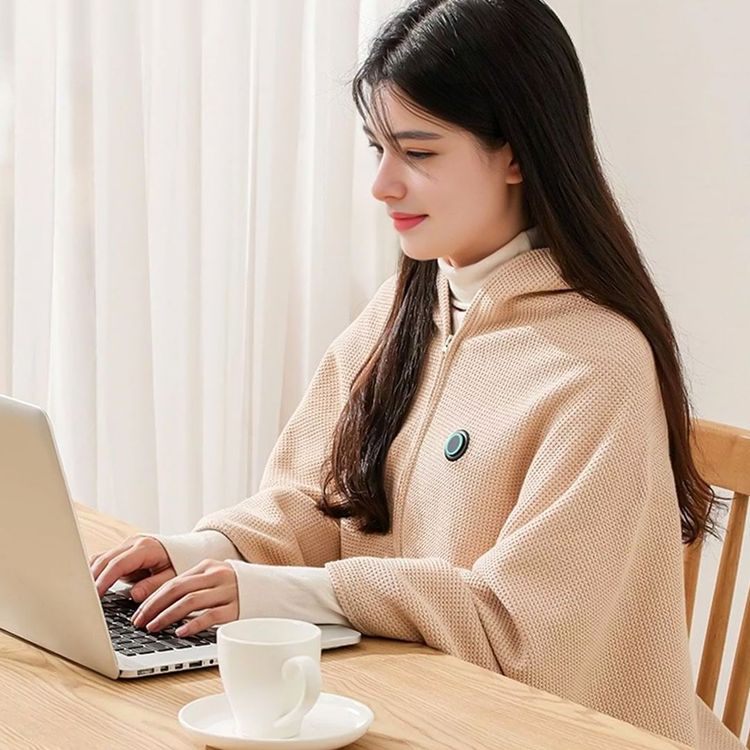 ComfyShawl™ Přenosné vyhřívané pončo