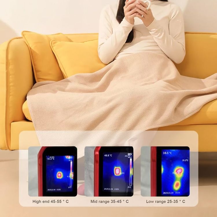 ComfyShawl™ Přenosné vyhřívané pončo