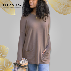 Cora Frazer™ Cardigan s dlouhým rukávem