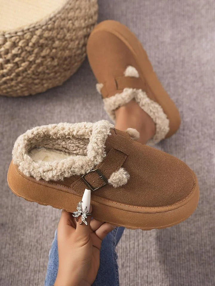 CozySlip™ Plyšové pohodlné boty