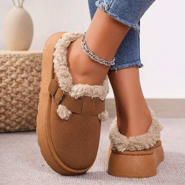 CozySlip™ Plyšové pohodlné boty