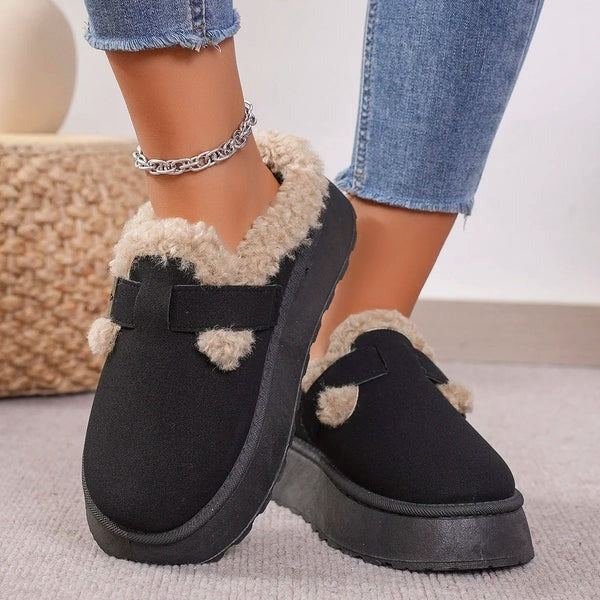 CozySlip™ Plyšové pohodlné boty