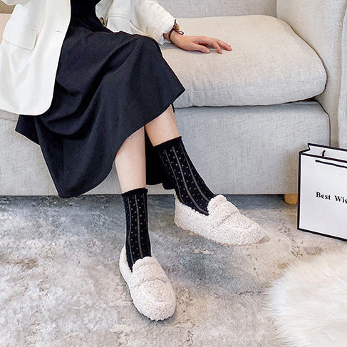 CozyStep™ Mokasínové papuče z fleecu