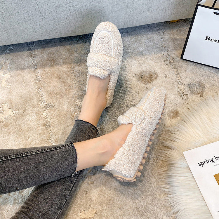 CozyStep™ Mokasínové papuče z fleecu