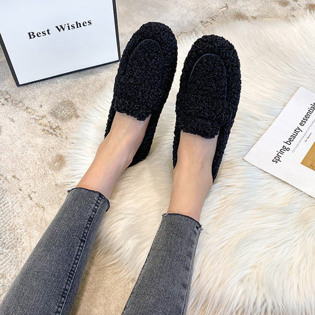 CozyStep™ Mokasínové papuče z fleecu