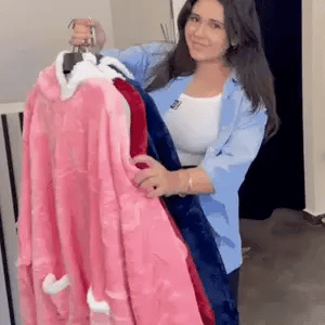 CuddleHoodie+™ Pohodlná oversize mikino-deka | Zatočte se zimou s naší hřejivou mikinou!