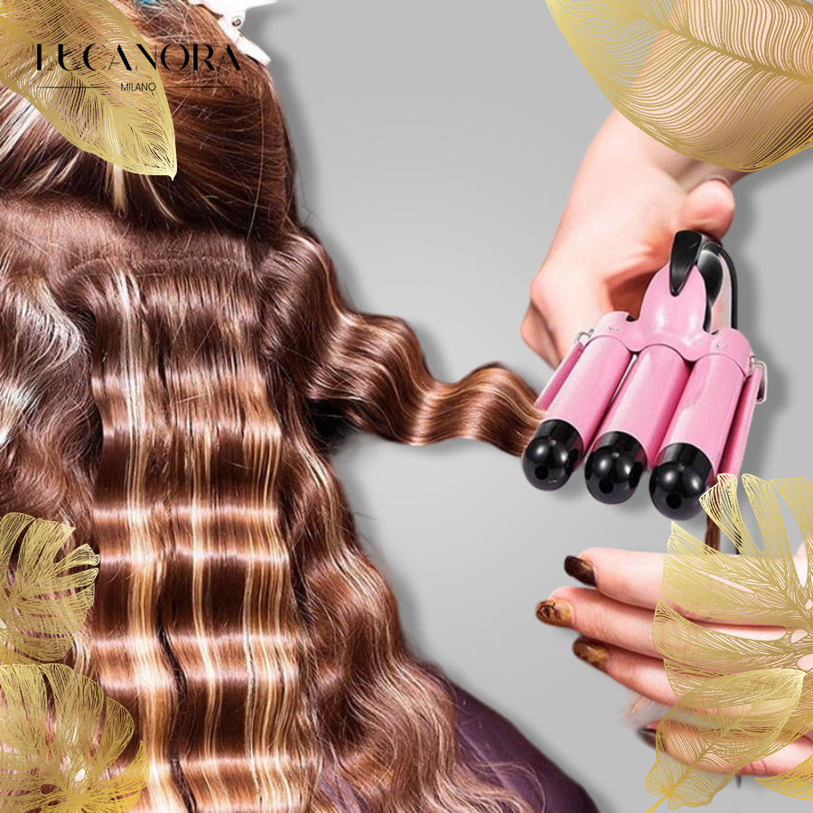 CurlTrine™ Trojitá keramická kulma na vlasy