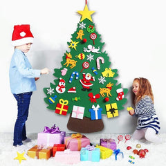 DIYTree™ Vánoční stromeček pro děti | Nechte děti ozdobit si vlastní vánoční stromeček!