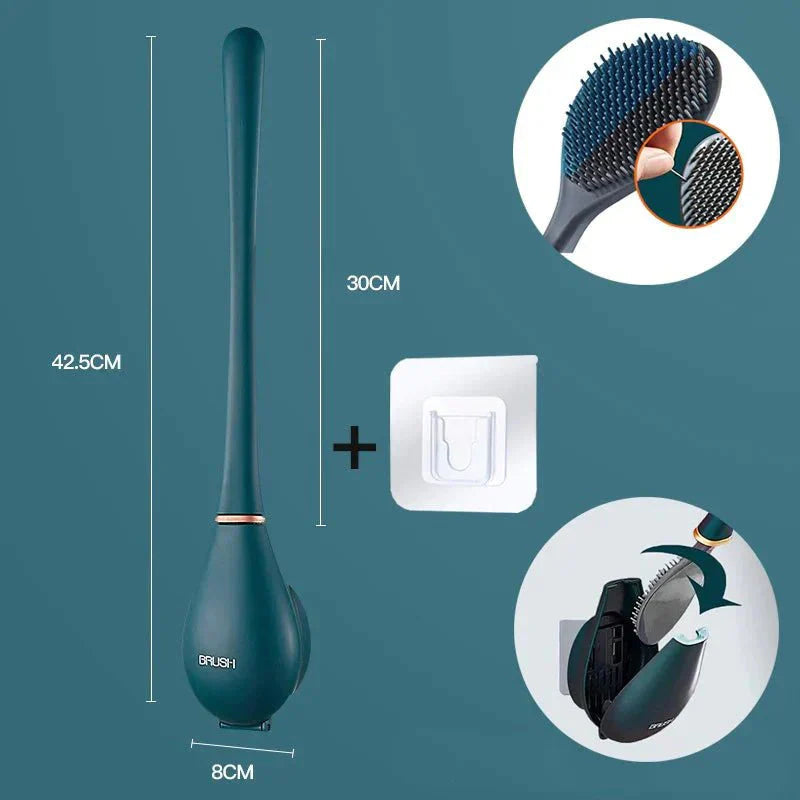 DeluxeClean™ Designový Silikonový Kartáč Na Toaletu