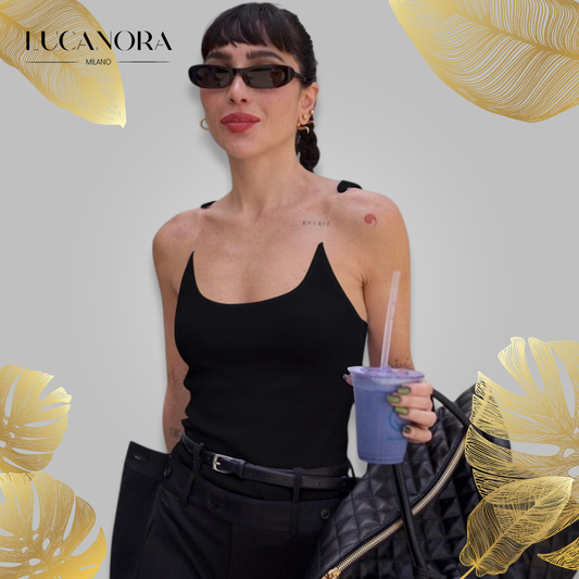 Deodata Cardile™ Top se stahovacími pásky