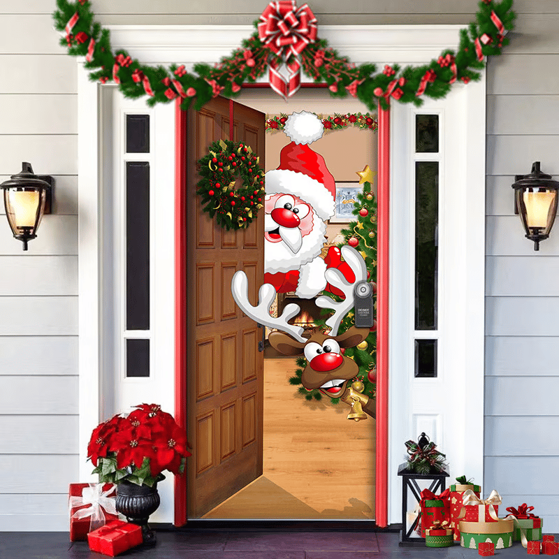 DoorJolly™ Vánoční dekorace na dveře
