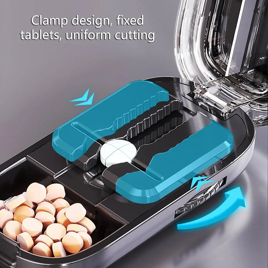 EasyPill™ Přenosný kráječ léků