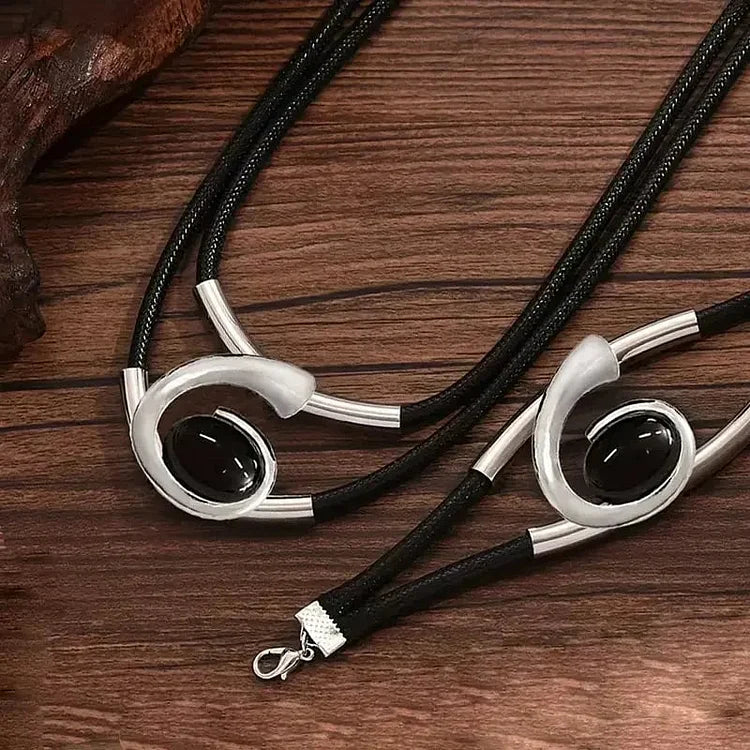 Elaré™ Elegantní boho set náhrdelníku a náramku