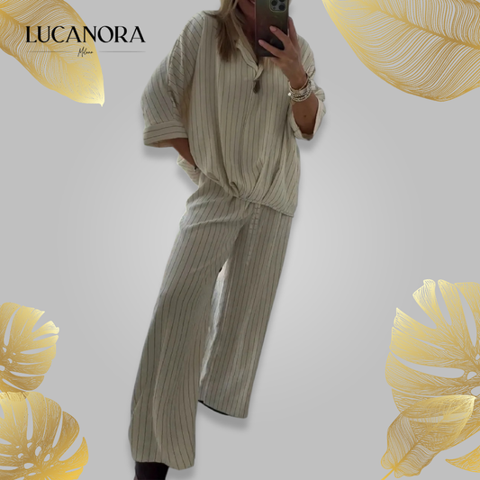 Eloisa Conti™ Volný set s proužkem