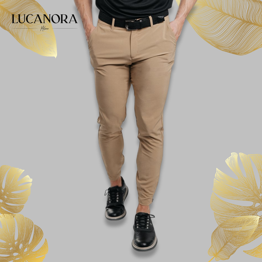 Erminio Costa™ Běžecké kalhoty slim fit se zipem
