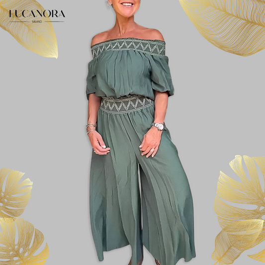 Esmaralda™ Ležérní a Elegantní Boho Overal