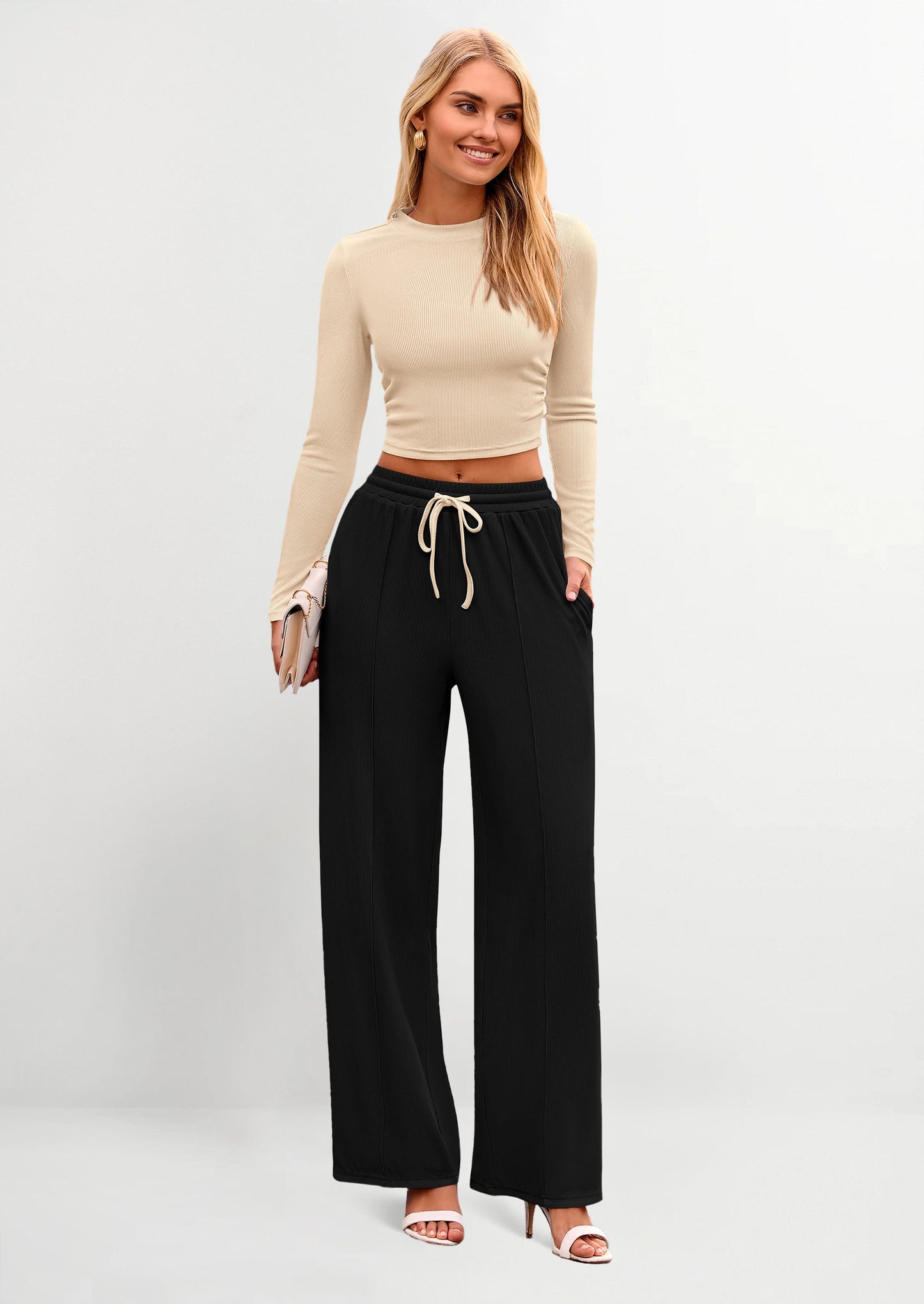 Estella Mastel™ Dvoudílná žebrovaná souprava