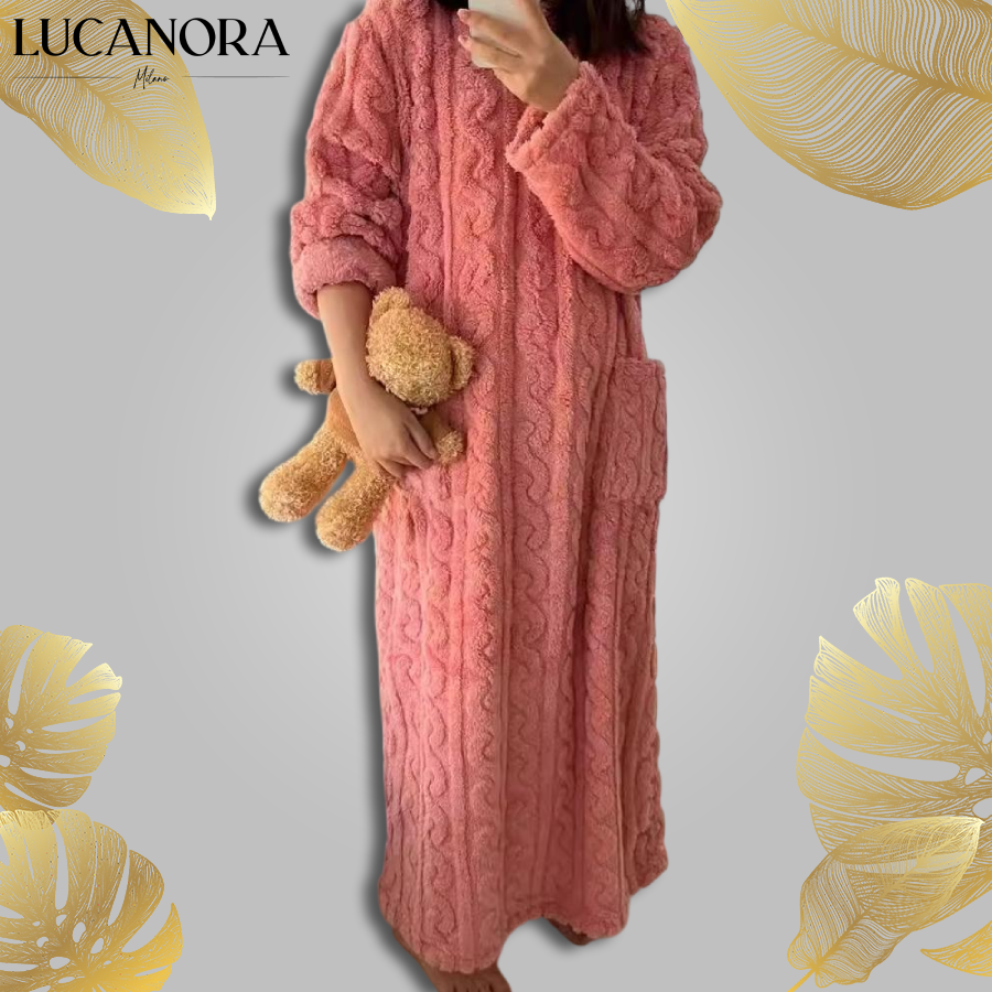 Estella Panaro™ Hřejivá fleecová noční košile